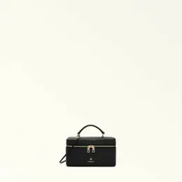 FURLA: Чёрная сумка 