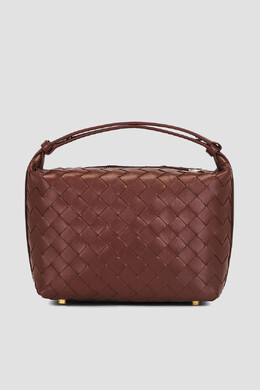 Bottega Veneta: Коричневая сумка 