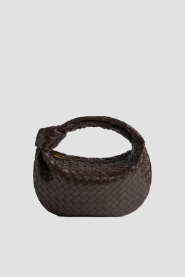 Bottega Veneta: Коричневая сумка  Jodie