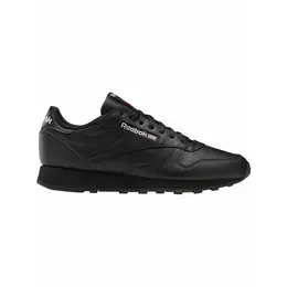 Reebok: Чёрные кроссовки  Classic Leather