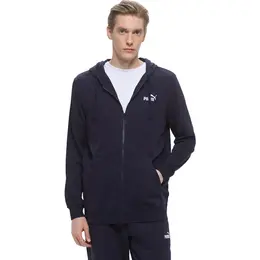 PUMA: Синяя толстовка  Essentials