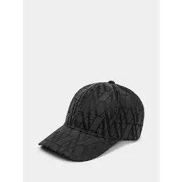 Armani Exchange: Чёрная кепка 
