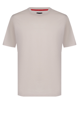 KITON: Бежевая футболка 