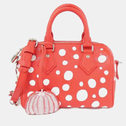 Louis Vuitton: Красная сумка  Speedy
