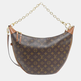 Louis Vuitton: Коричневая сумка 