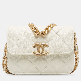 Chanel: Белая сумка 