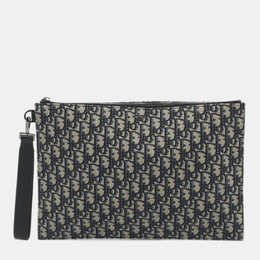 Dior: Синий клатч 
