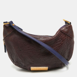 Marc by Marc Jacobs: Фиолетовая сумка через плечо 