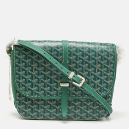Goyard: Зелёная сумка 