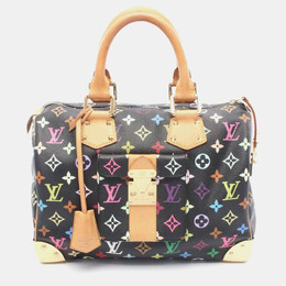 Louis Vuitton: Многоцветная сумка  Speedy 30