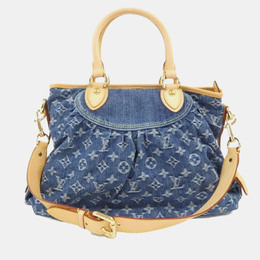 Louis Vuitton: Голубая сумка 