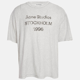 Acne Studios: Футболка с принтом 