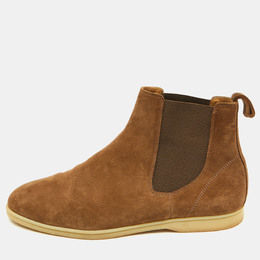 Loro Piana: Коричневые ботинки 