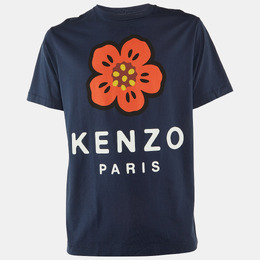 Kenzo: Синяя футболка 