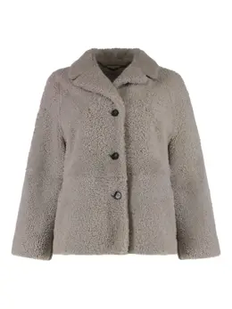'S Max Mara: Пальто из овчины 
