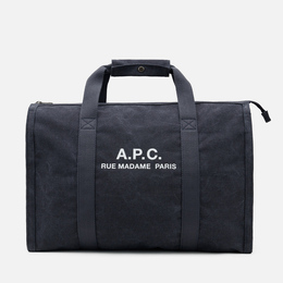 A.P.C.: Синяя дорожная сумка 