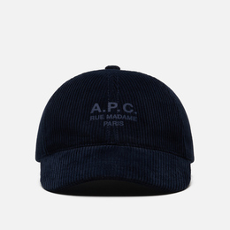 A.P.C.: Синяя кепка  Rue Madame