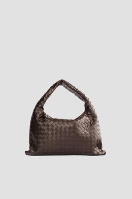 Bottega Veneta: Тёмная сумка 