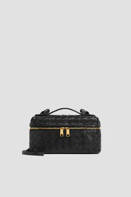 Bottega Veneta: Чёрная сумка 