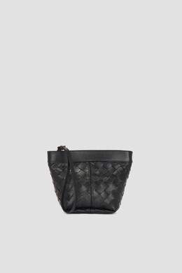 Bottega Veneta: Чёрная сумка 
