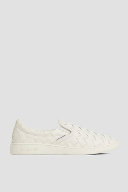 Bottega Veneta: Однотонные мокасины 