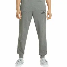 PUMA: Серые брюки  Essentials