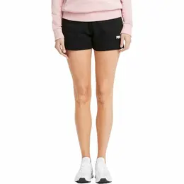 PUMA: Чёрные шорты  Ess
