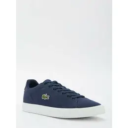 LACOSTE: Тёмные кеды 
