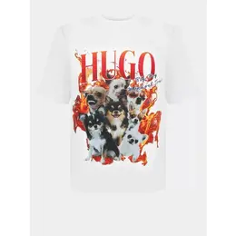 HUGO: Белая футболка 