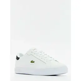 LACOSTE: Белые кеды 