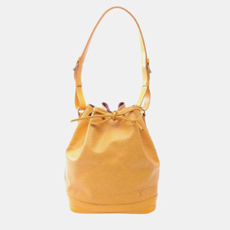Louis Vuitton: Жёлтая сумка  Épi