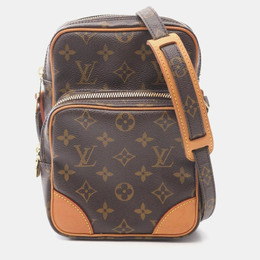 Louis Vuitton: Коричневая сумка 