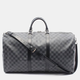 Louis Vuitton: Светлая дорожная сумка  Keepall