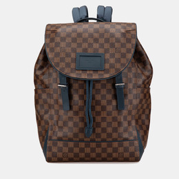 Louis Vuitton: Коричневый рюкзак 