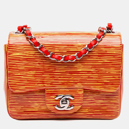 Chanel: Оранжевая сумка 
