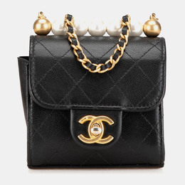 Chanel: Чёрный клатч 
