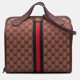 Gucci: Красная спортивная сумка  Ophidia