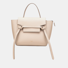 Celine: Бежевая поясная сумка 