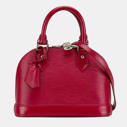 Louis Vuitton: Красная сумка  Alma BB
