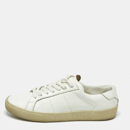 Saint Laurent Paris: Белые кроссовки  Court Classic