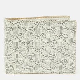 Goyard: Белый кошелёк 