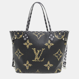 Louis Vuitton: Сумка  Neverfull MM с животным принтом