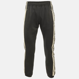 Gucci: Чёрные брюки  GG