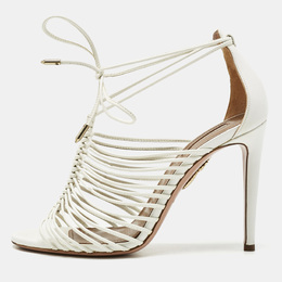 Aquazzura: Белые сандалии 