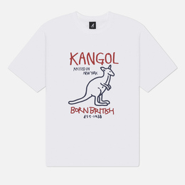 Kangol: Белая футболка 