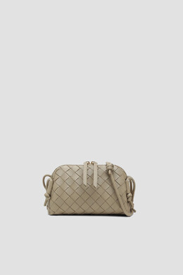 Bottega Veneta: Бежевая сумка 