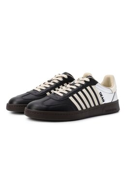 Dsquared2: Чёрные кеды  Boxer