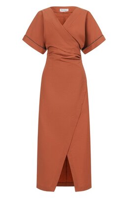 Brunello Cucinelli: Хлопковое платье 