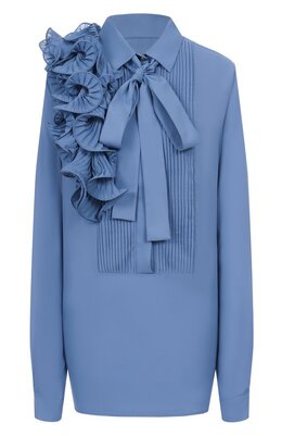Elie Saab: Голубая блуза 