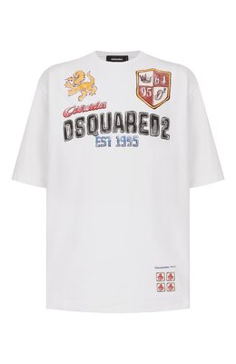 Dsquared2: Хлопковая футболка 